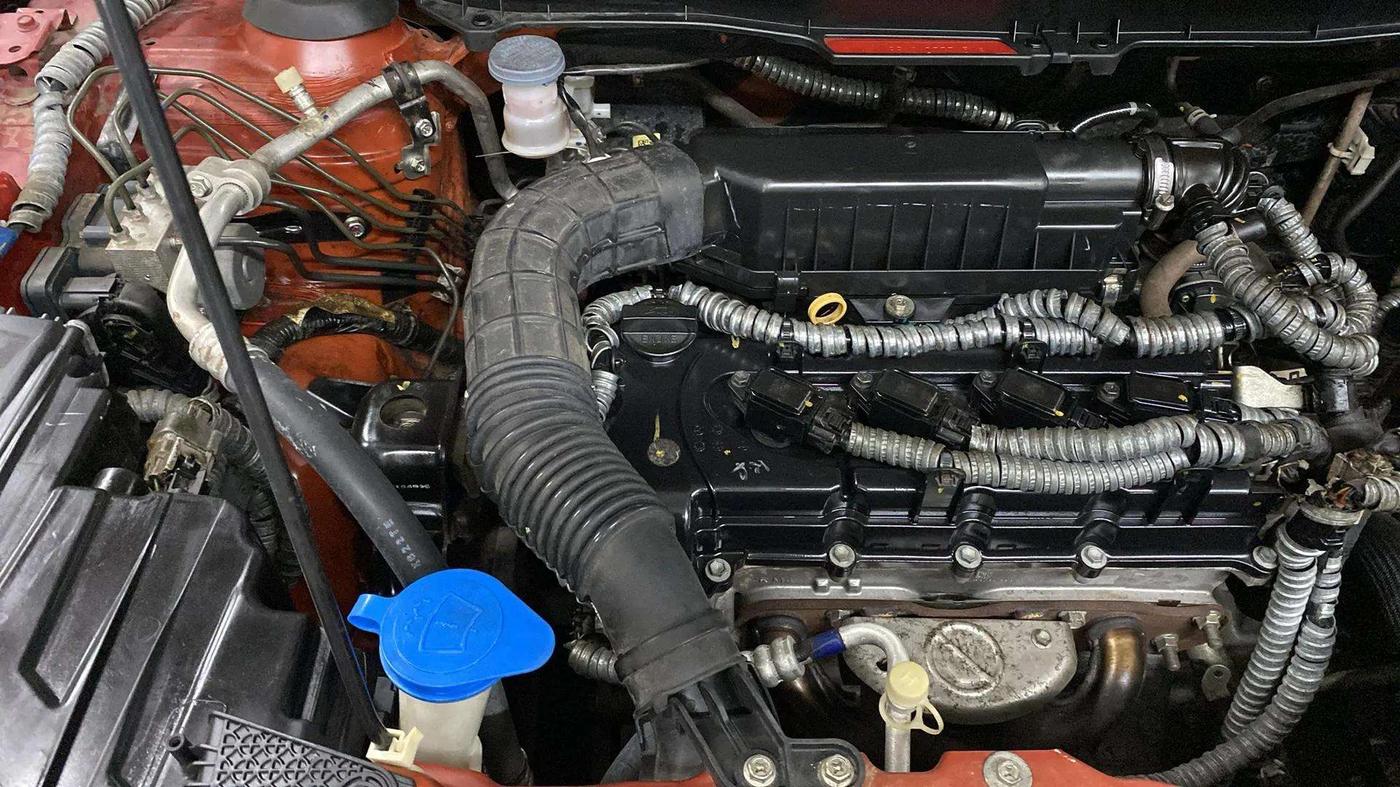 2021 Maruti Vitara Brezza ZXI PLUS AT SHVS, Petrol, Automatic, 9,835 km, Engine View - Right