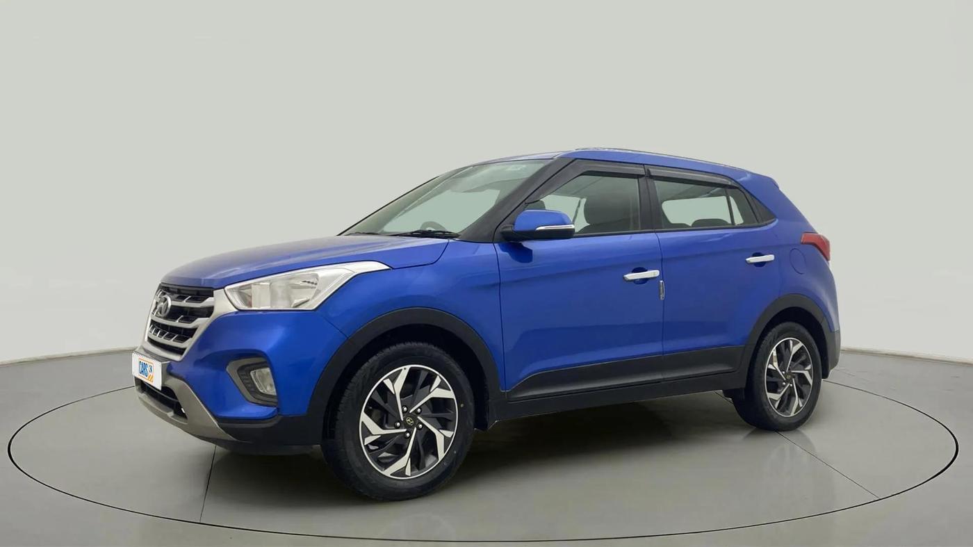2019 Hyundai Creta E PLUS 1.4 DIESEL, Diesel, Manual, 92,268 km, Left Front Diagonal