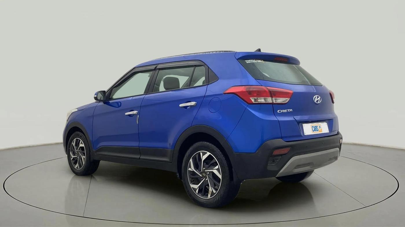 2019 Hyundai Creta E PLUS 1.4 DIESEL, Diesel, Manual, 92,268 km, Left Back Diagonal