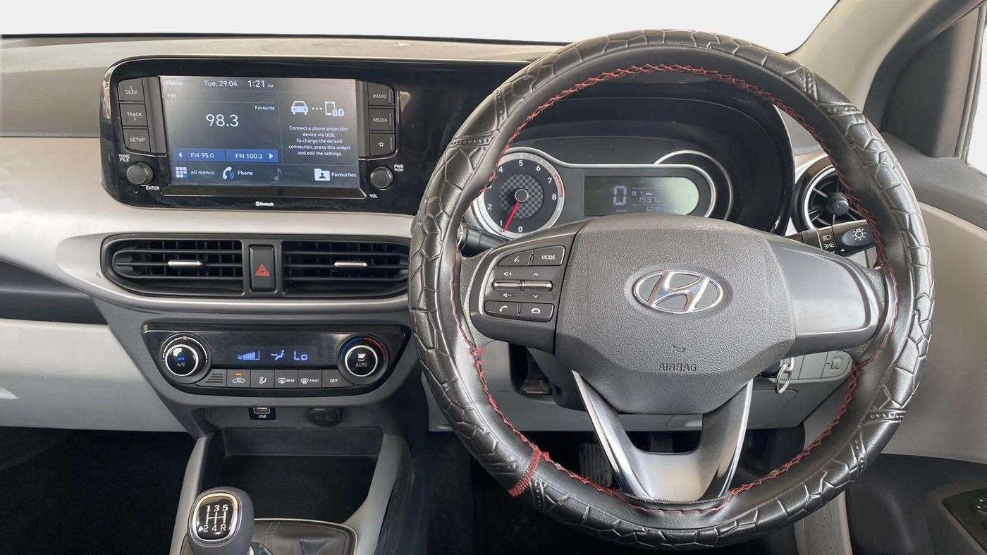 2020 Hyundai GRAND I10 NIOS SPORTZ 1.2 KAPPA VTVT, Petrol, Manual, 62,515 km, Steering Wheel Close Up