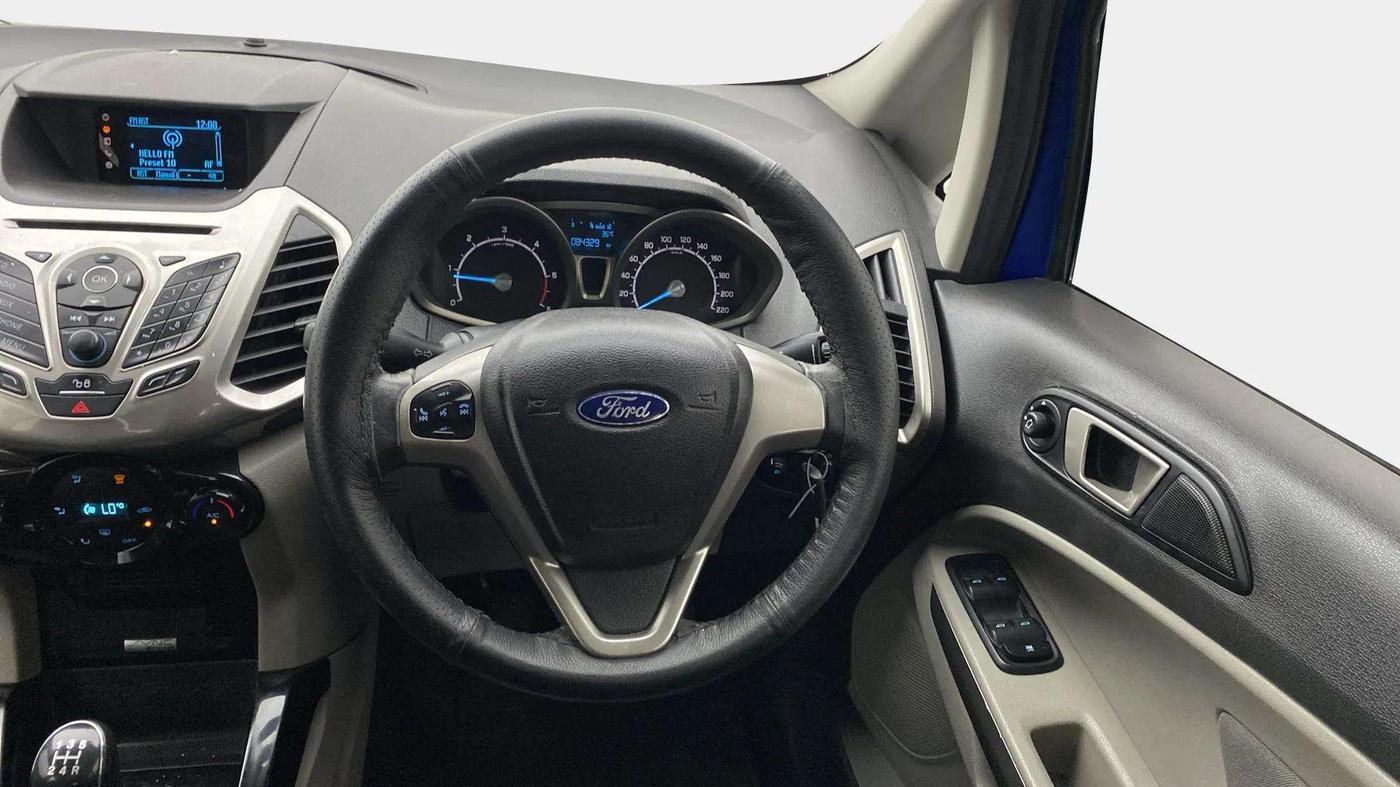 2014 Ford Ecosport TITANIUM 1.5L DIESEL, Diesel, Manual, 84,324 km, Steering Wheel Close Up