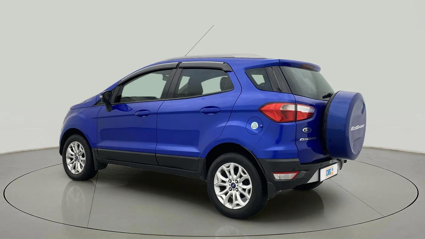 2014 Ford Ecosport TITANIUM 1.5L DIESEL, Diesel, Manual, 84,324 km, Left Back Diagonal