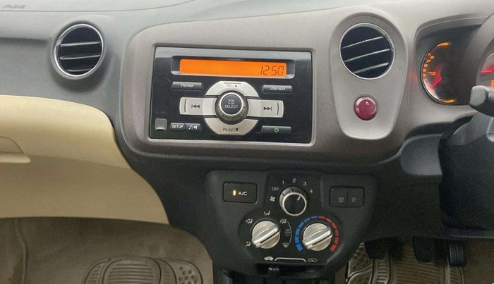 2014 Honda Amaze 1.2L I-VTEC VX, Petrol, Manual, 53,221 km, Air Conditioner
