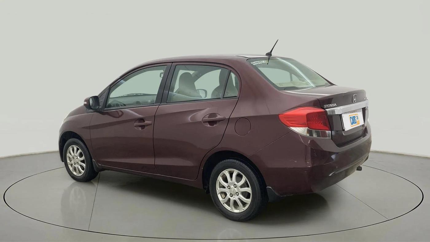 2014 Honda Amaze 1.2L I-VTEC VX, Petrol, Manual, 53,233 km, Left Back Diagonal