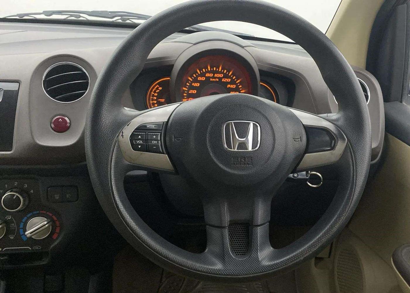 2014 Honda Amaze 1.2L I-VTEC VX, Petrol, Manual, 53,233 km, Steering Wheel Close Up