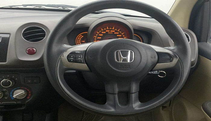 2014 Honda Amaze 1.2L I-VTEC VX, Petrol, Manual, 53,221 km, Steering Wheel Close Up
