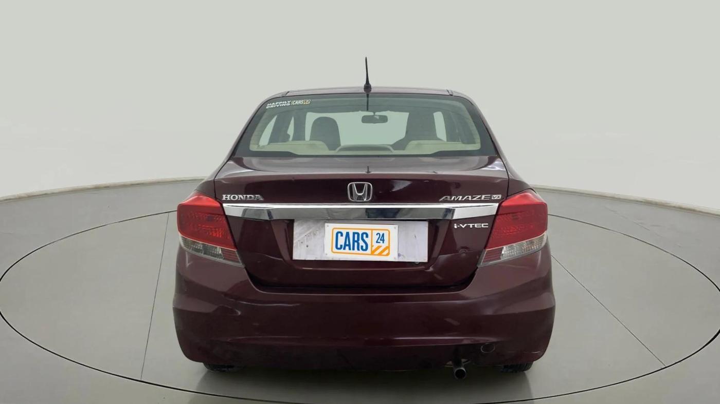 2014 Honda Amaze 1.2L I-VTEC VX, Petrol, Manual, 53,233 km, Back/Rear