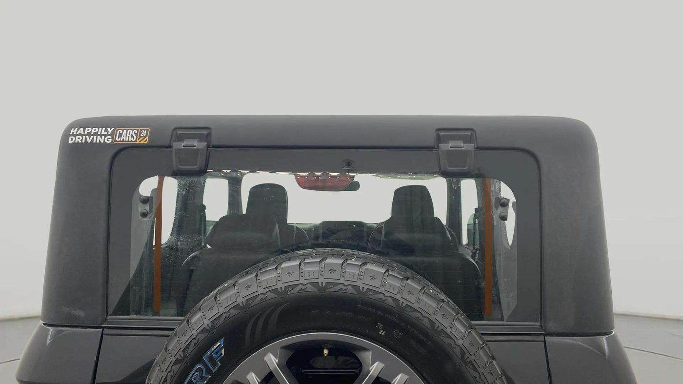 2023 Mahindra Thar LX P 2WD AT HT, Petrol, Automatic, 15,477 km, Rear Windshield