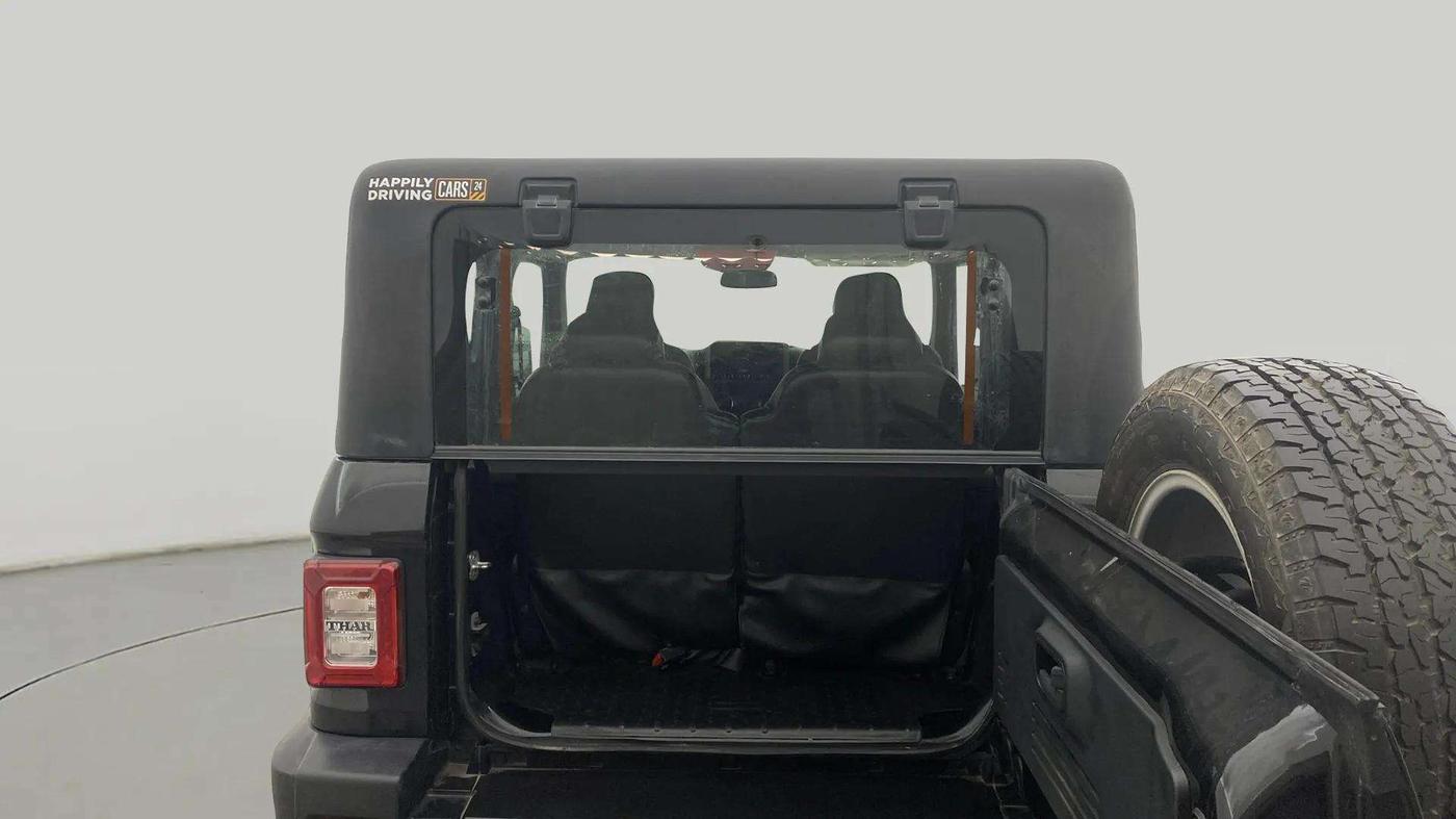 2023 Mahindra Thar LX P 2WD AT HT, Petrol, Automatic, 15,477 km, Boot Door Open