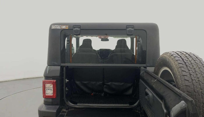 2023 Mahindra Thar LX P 2WD AT HT, Petrol, Automatic, 15,477 km, Boot Door Open