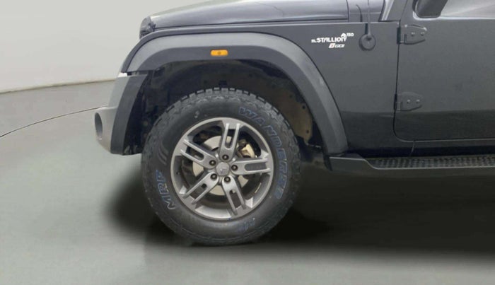 2023 Mahindra Thar LX P 2WD AT HT, Petrol, Automatic, 15,477 km, Left Front Wheel