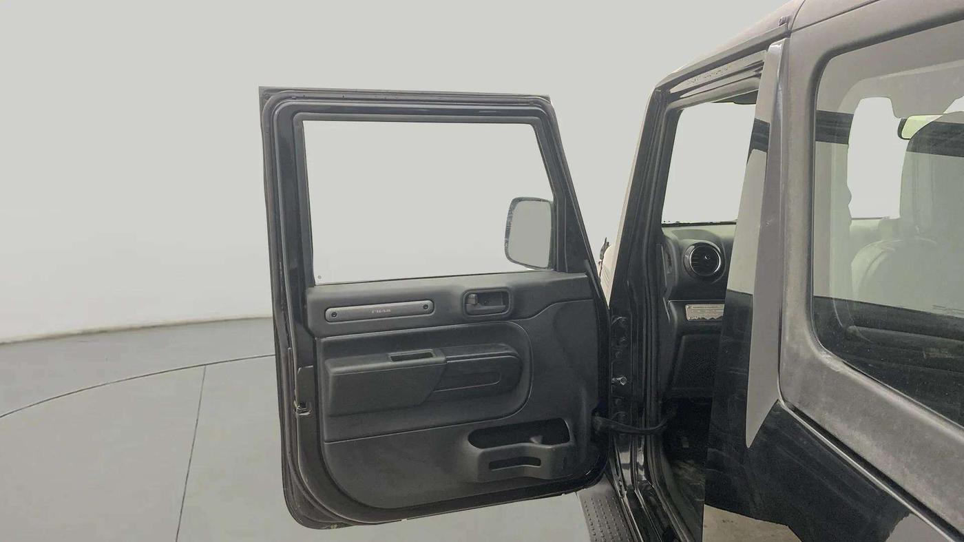 2023 Mahindra Thar LX P 2WD AT HT, Petrol, Automatic, 15,477 km, LHS Front Door