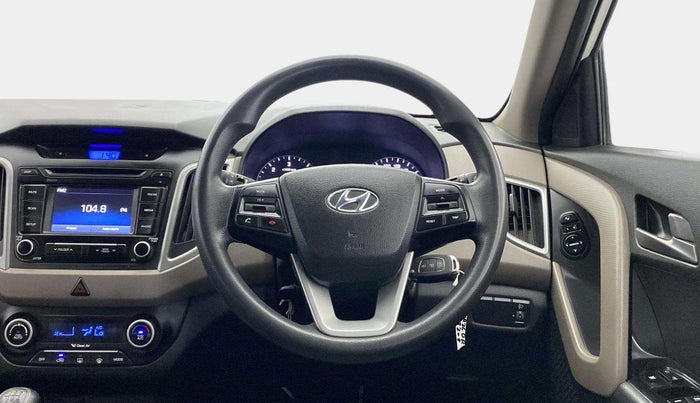 2018 Hyundai Creta SX 1.6 DIESEL, Diesel, Manual, 59,465 km, Steering Wheel Close Up