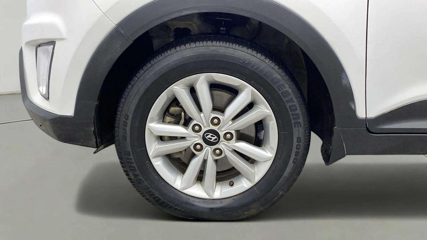 2018 Hyundai Creta SX 1.6 DIESEL, Diesel, Manual, 59,465 km, Left Front Wheel