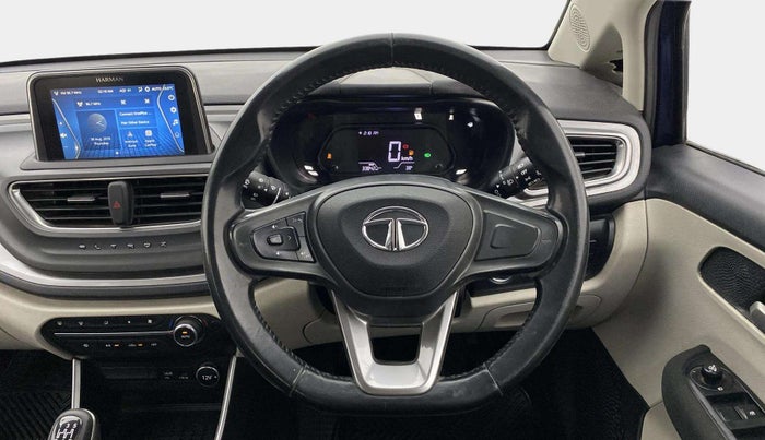 2023 Tata ALTROZ XZ PLUS O SUNROOF CNG, CNG, Manual, 33,788 km, Steering Wheel Close Up