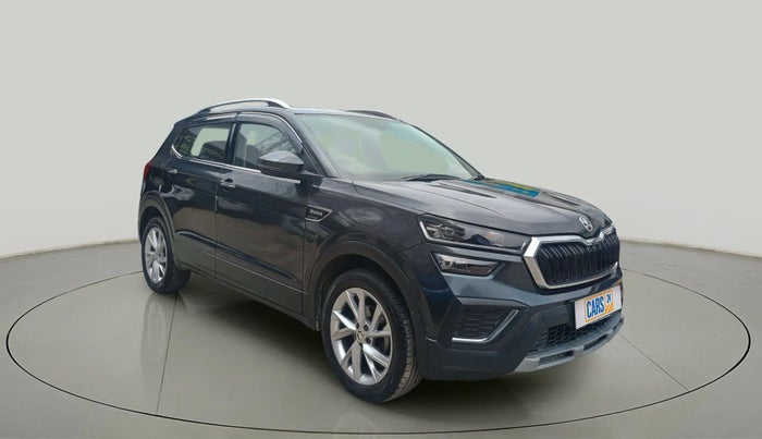 2023 Skoda KUSHAQ STYLE 1.0L TSI AT, Petrol, Automatic, 13,396 km, Right Front Diagonal