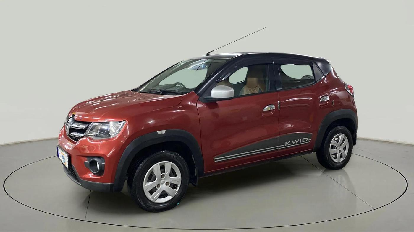 2018 Renault Kwid RXT 1.0 AMT (O), Petrol, Automatic, 70,154 km, Left Front Diagonal