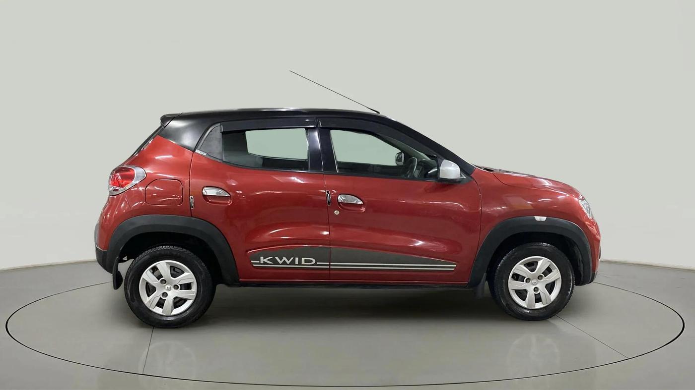 2018 Renault Kwid RXT 1.0 AMT (O), Petrol, Automatic, 70,154 km, Right Side View