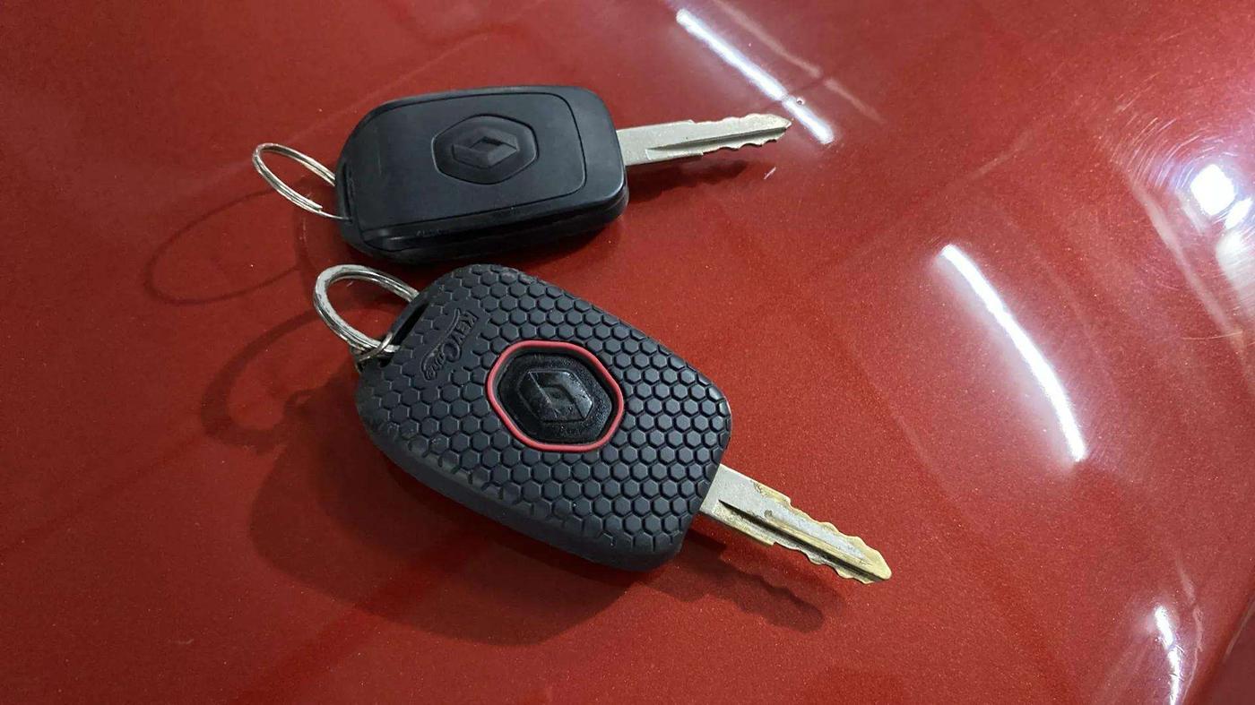 2018 Renault Kwid RXT 1.0 AMT (O), Petrol, Automatic, 70,154 km, Key Close Up