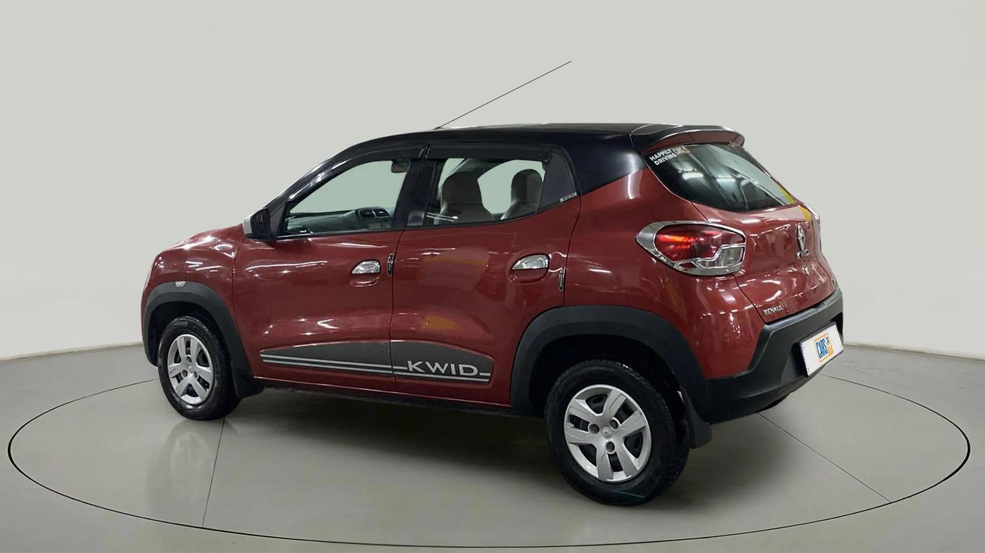 2018 Renault Kwid RXT 1.0 AMT (O), Petrol, Automatic, 70,154 km, Left Back Diagonal