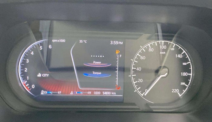 2021 Tata Harrier XZ 2.0L, Diesel, Manual, 54,665 km, Odometer Image