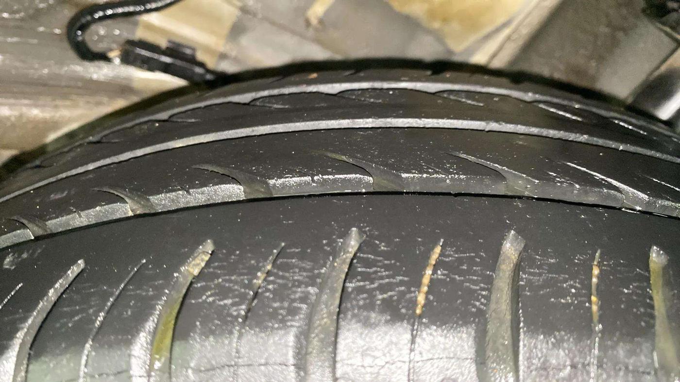 2019 Tata Tiago XZ PLUS PETROL, Petrol, Manual, 36,579 km, Left Rear Tyre Tread