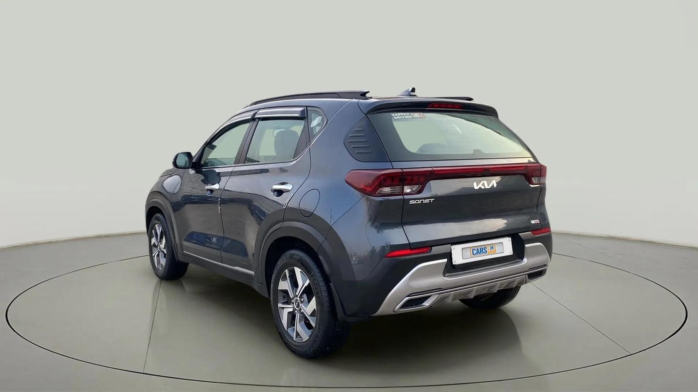2022 KIA SONET HTX 1.0 IMT, Petrol, Manual, 16,009 km, Left Back Diagonal