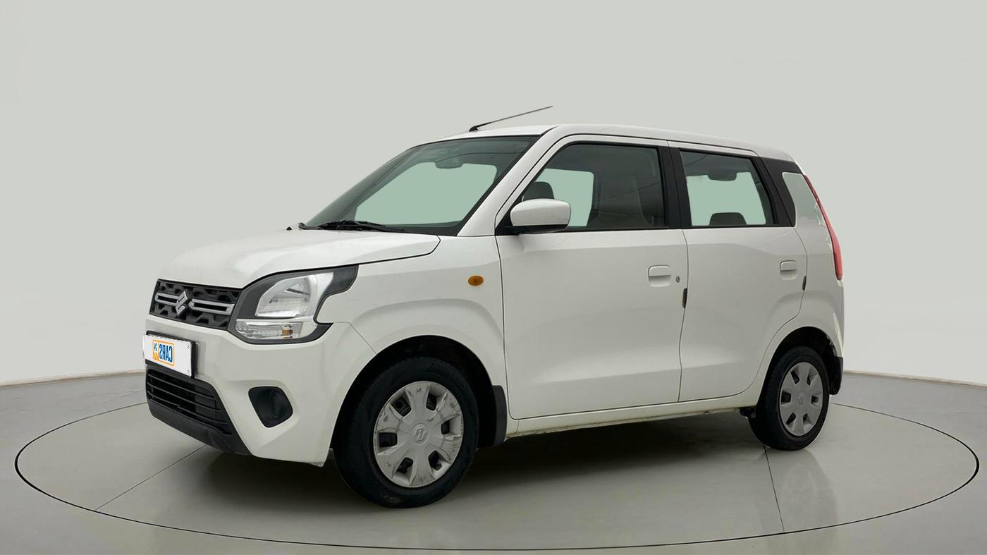 2020 Maruti New Wagon-R VXI 1.2, CNG, Manual, 64,824 km, Left Front Diagonal
