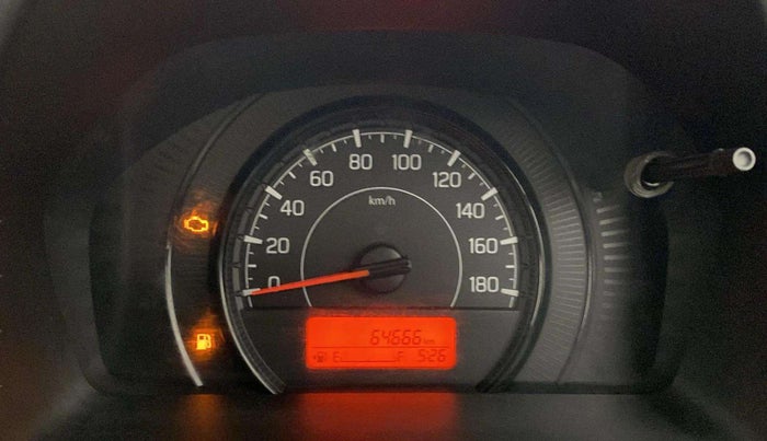 2020 Maruti New Wagon-R VXI 1.2, CNG, Manual, 64,630 km, Instrument cluster - MIL light  due to CNG outside fitment