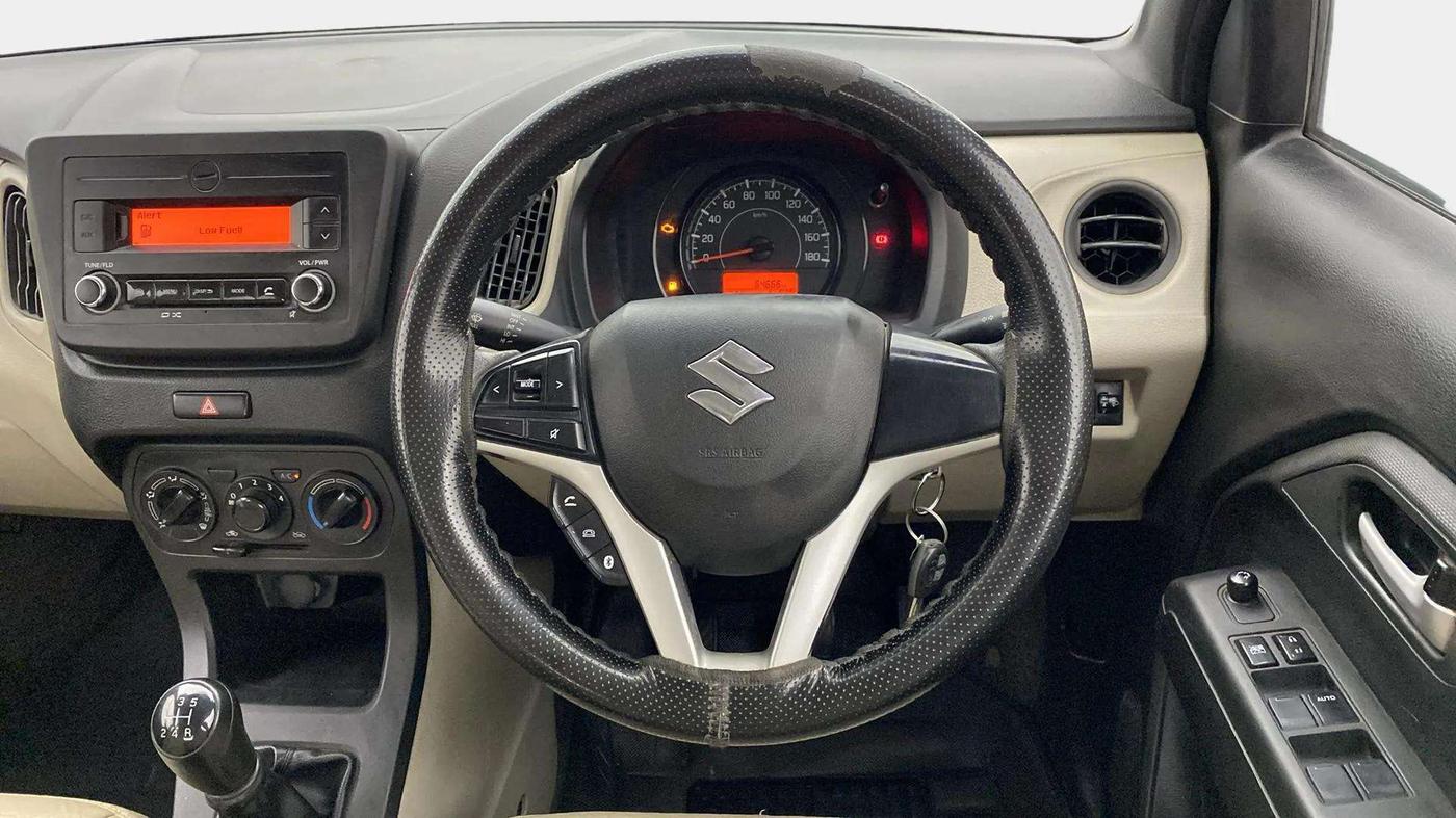 2020 Maruti New Wagon-R VXI 1.2, CNG, Manual, 64,824 km, Steering Wheel Close Up