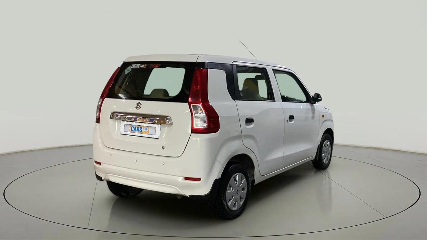 2021 Maruti New Wagon-R LXI CNG (O) 1.0, CNG, Manual, 27,444 km, Right Back Diagonal