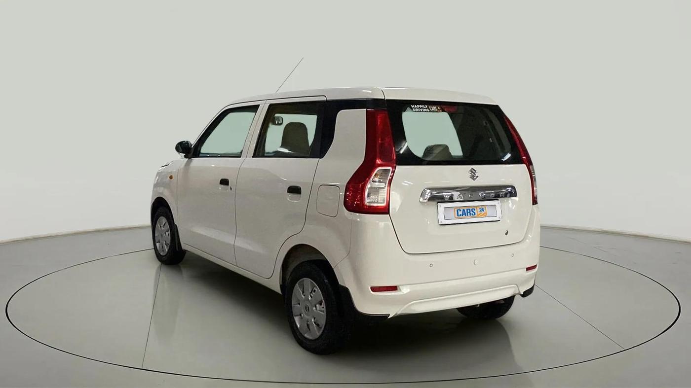2021 Maruti New Wagon-R LXI CNG (O) 1.0, CNG, Manual, 27,444 km, Left Back Diagonal
