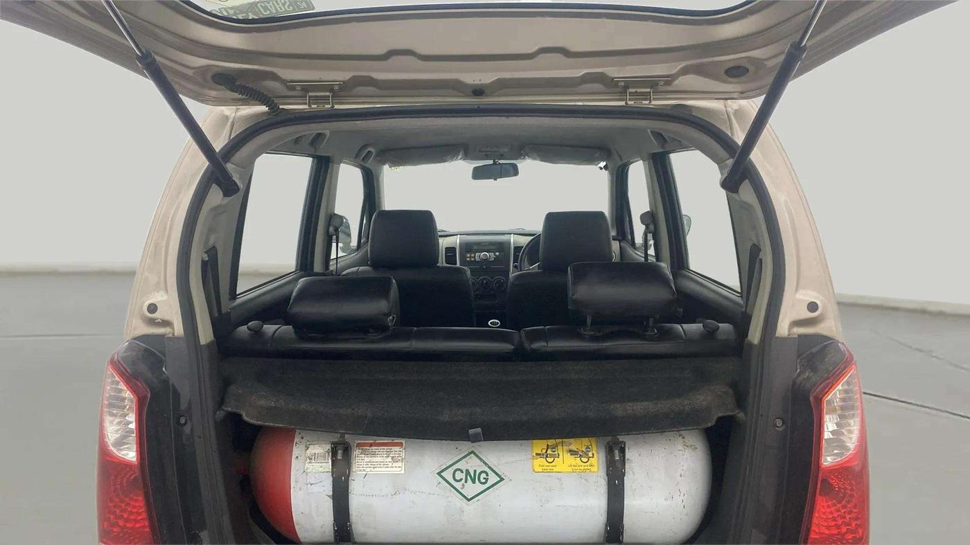 2013 Maruti Wagon R 1.0 LXI CNG, CNG, Manual, 71,519 km, Boot Open Zoomed View
