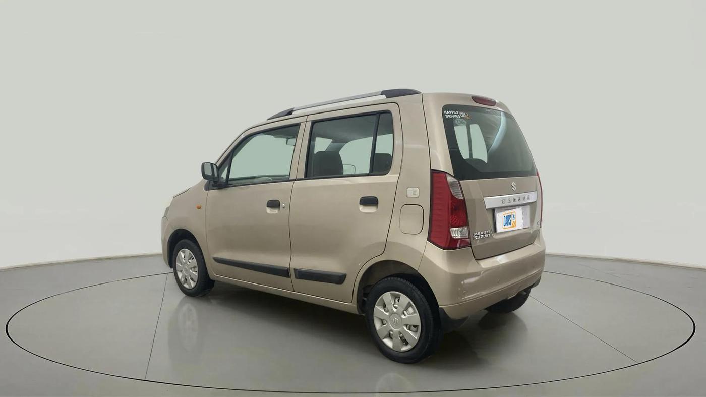 2013 Maruti Wagon R 1.0 LXI CNG, CNG, Manual, 71,519 km, Left Back Diagonal