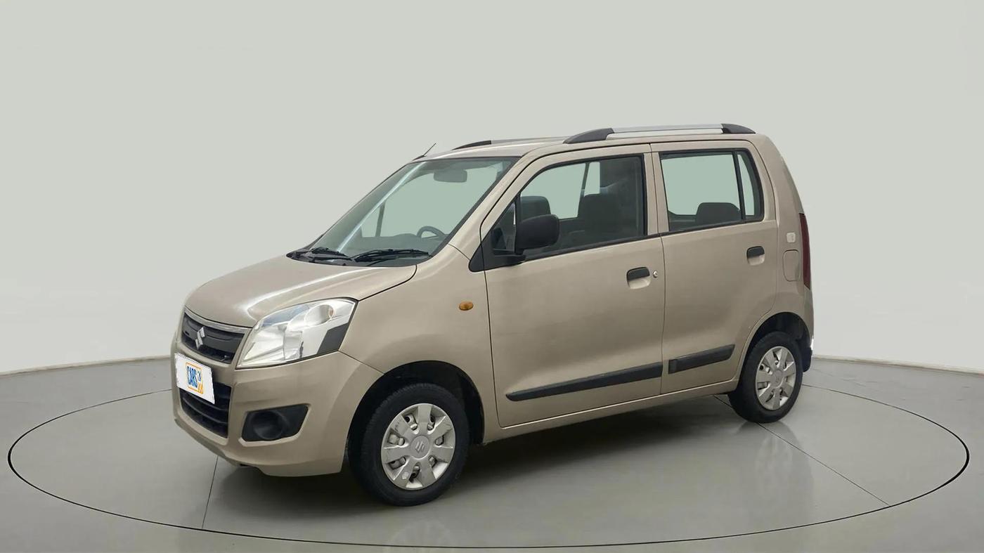 2013 Maruti Wagon R 1.0 LXI CNG, CNG, Manual, 71,519 km, Left Front Diagonal
