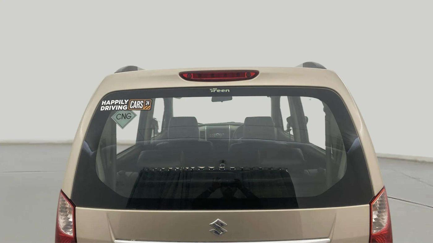 2013 Maruti Wagon R 1.0 LXI CNG, CNG, Manual, 71,519 km, Rear Windshield