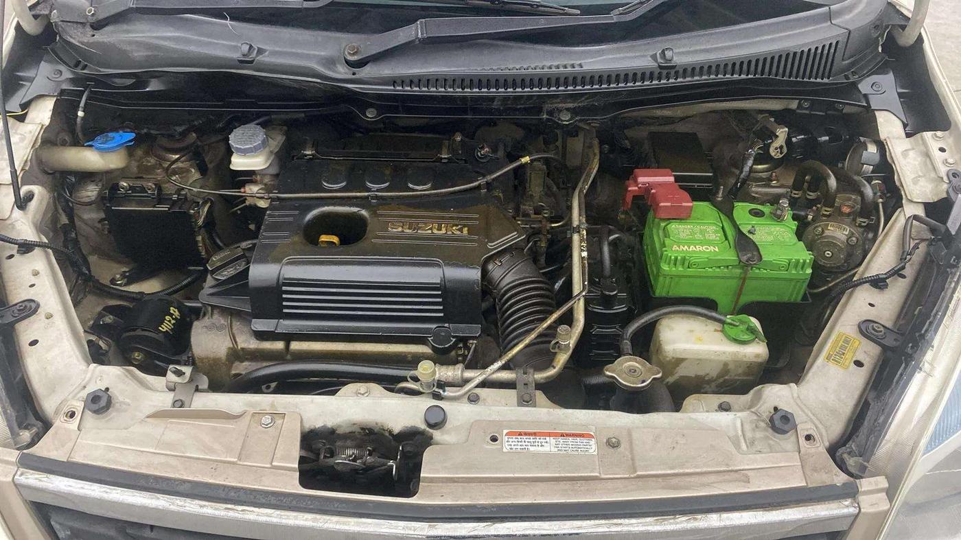 2013 Maruti Wagon R 1.0 LXI CNG, CNG, Manual, 71,519 km, Engine View