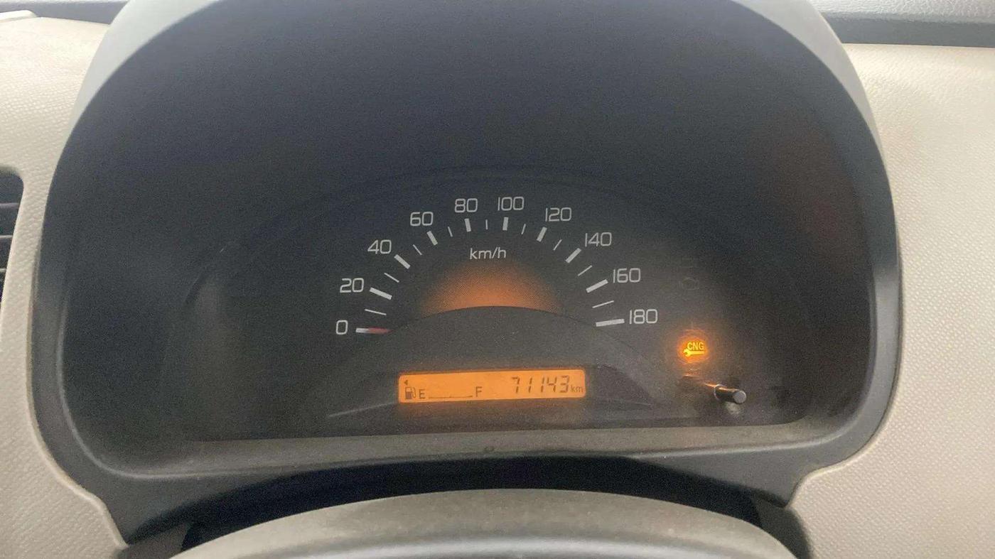 2013 Maruti Wagon R 1.0 LXI CNG, CNG, Manual, 71,519 km, Odometer Image
