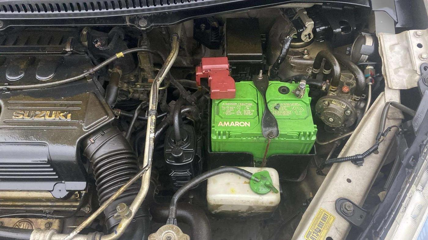2013 Maruti Wagon R 1.0 LXI CNG, CNG, Manual, 71,519 km, Engine View - Left