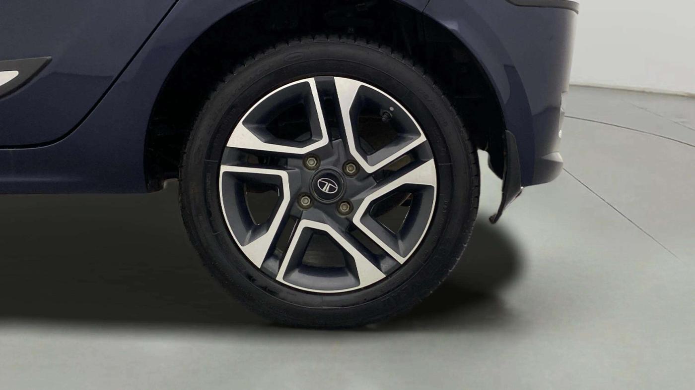 2023 Tata Tiago XZA PLUS PETROL, Petrol, Automatic, 6,785 km, Left Rear Wheel