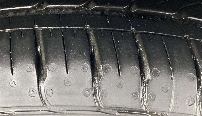 2023 Tata Tiago XZA PLUS PETROL, Petrol, Automatic, 6,672 km, Left Rear Tyre Tread