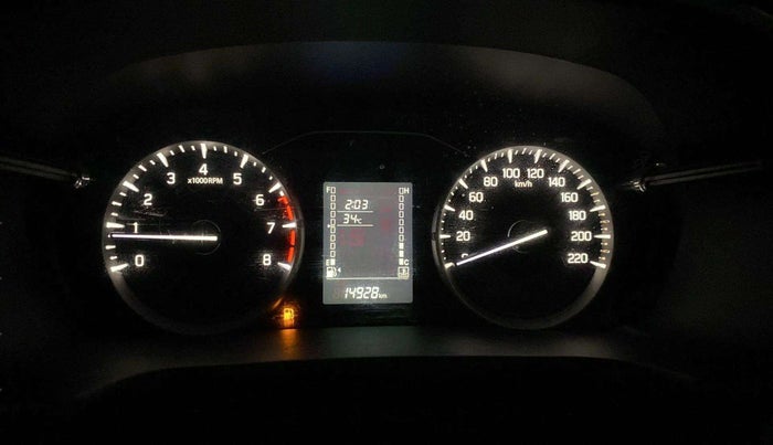 2024 Maruti BREZZA VXI, Petrol, Manual, 14,910 km, Odometer Image