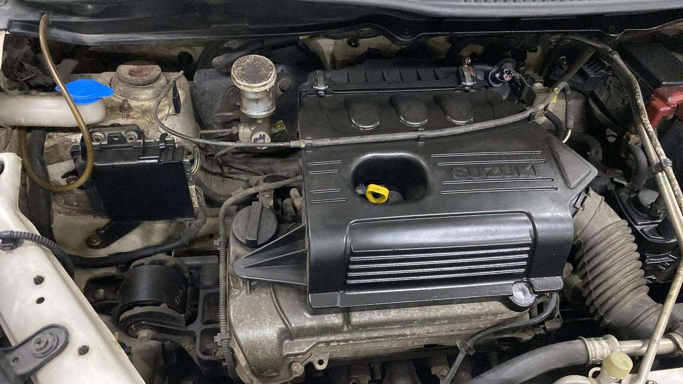 2017 Maruti Wagon R 1.0 LXI CNG, CNG, Manual, 46,724 km, Engine View - Right