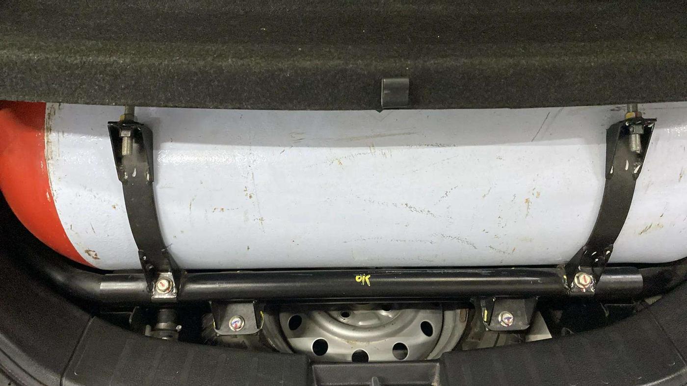 2017 Maruti Wagon R 1.0 LXI CNG, CNG, Manual, 46,724 km, Boot Inside