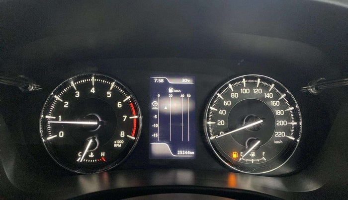 2022 Toyota Glanza G, Petrol, Manual, 25,225 km, Odometer Image