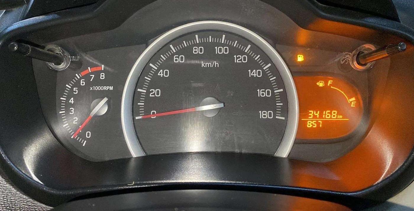 2016 Maruti Celerio ZXI, Petrol, Manual, 34,179 km, Odometer Image