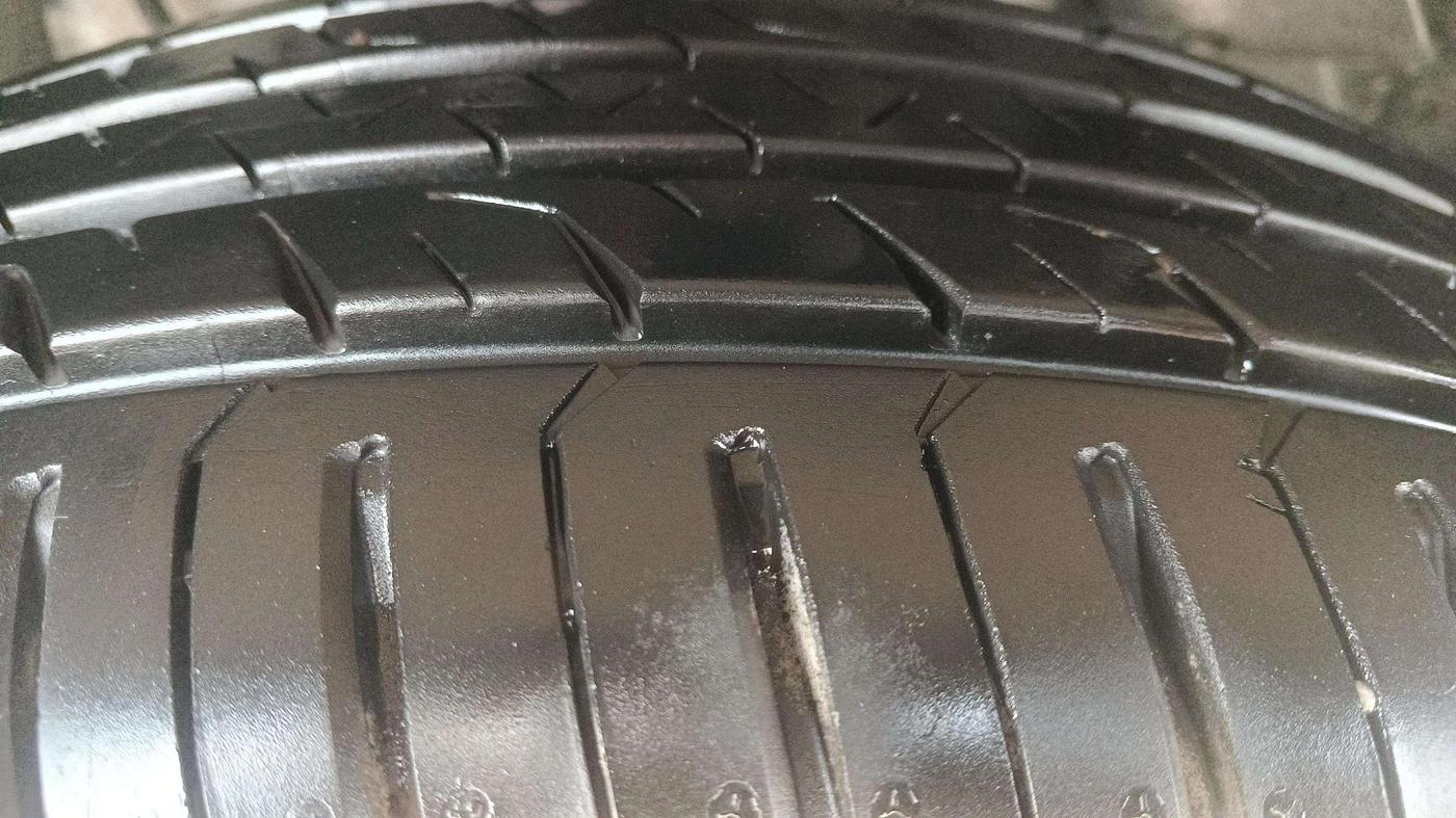 2024 Tata Curvv Pure Plus 1.2 Petrol 6MT, Petrol, Manual, 2,768 km, Right Front Tyre Tread