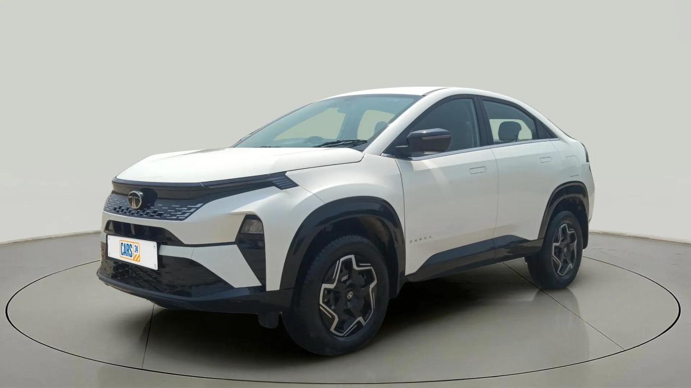 2024 Tata Curvv Pure Plus 1.2 Petrol 6MT, Petrol, Manual, 2,768 km, Left Front Diagonal
