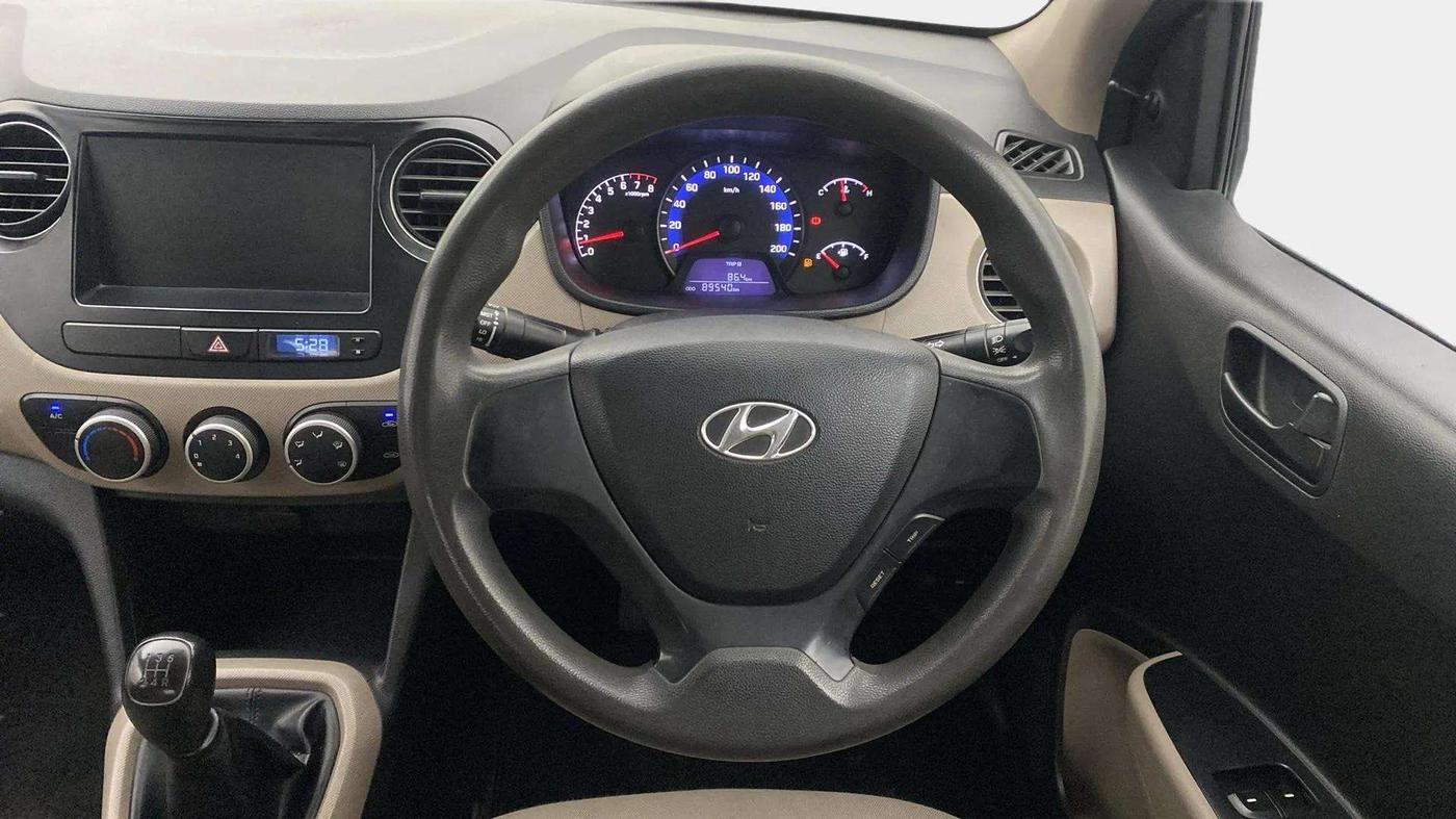 2014 Hyundai Xcent BASE 1.2, Petrol, Manual, 89,576 km, Steering Wheel Close Up