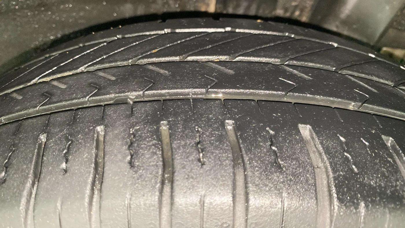 2014 Hyundai Xcent BASE 1.2, Petrol, Manual, 89,576 km, Left Rear Tyre Tread